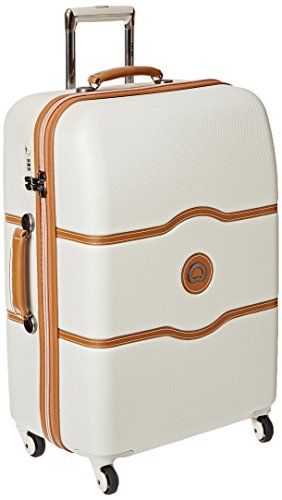 Delsey Luggage Chatelet 24 Inch Spinner Trolley, Champagne, One Size | Amazon (US)