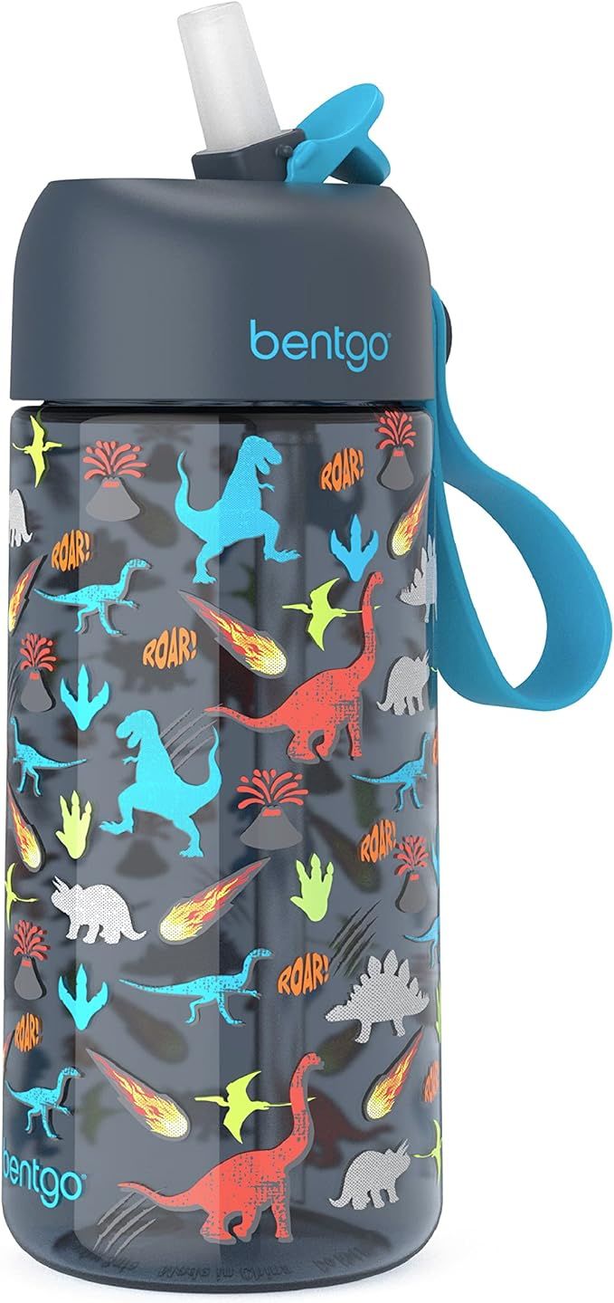 Bentgo® Kids Water Bottle - New & Improved 2023 Leak-Proof, BPA-Free 15 oz. Cup for Toddlers & C... | Amazon (US)