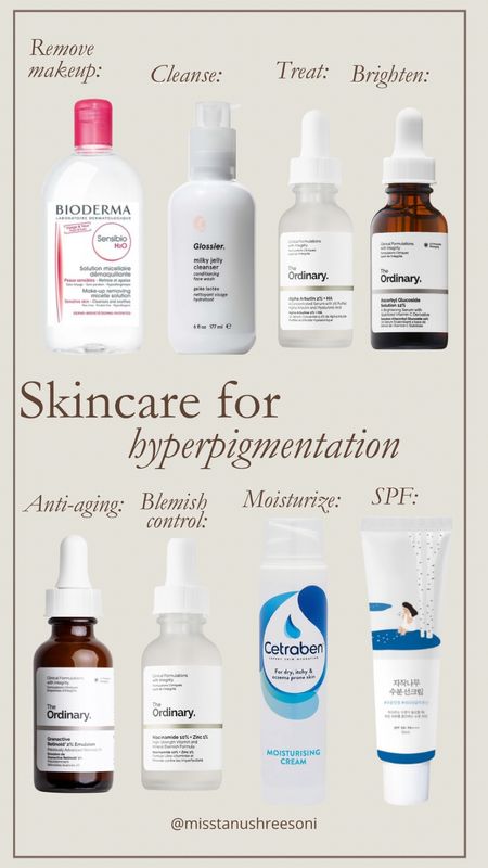 Sephora sale started and I figured I would round up some hyperpigmentation/blemish skincare faves and things I want to try!! I love the ordinary because it’s so affordable and you can tailor your routine to your needs! 

Am routine:
Cleanser
Alpha arbutin
Ascorbyl glycoside
Moisturizer
Sunscreen

Pm routine:
Oil cleanser (I use tatcha)
Micellar water
Cleanser
Retinoid 
Niacinimide
Moisturizer 



The micellar water, moisturizer, and spf aren’t available at Sephora but I linked below 💕

#LTKbeauty #LTKfindsunder50 #LTKxSephora