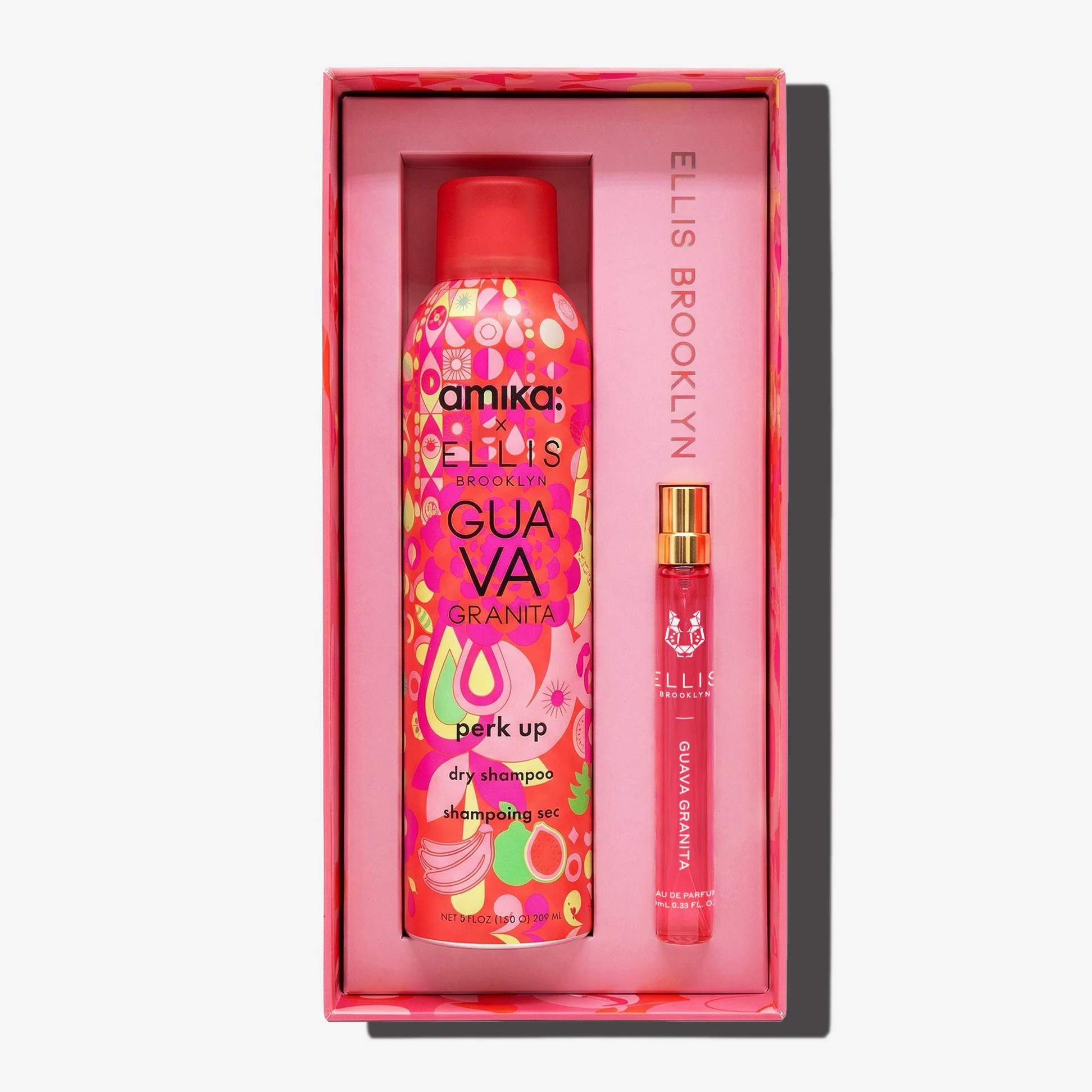 Amika x Ellis Brooklyn GUAVA GRANITA Perk Up Dry Shampoo & Fragrance S | Ellis Brooklyn