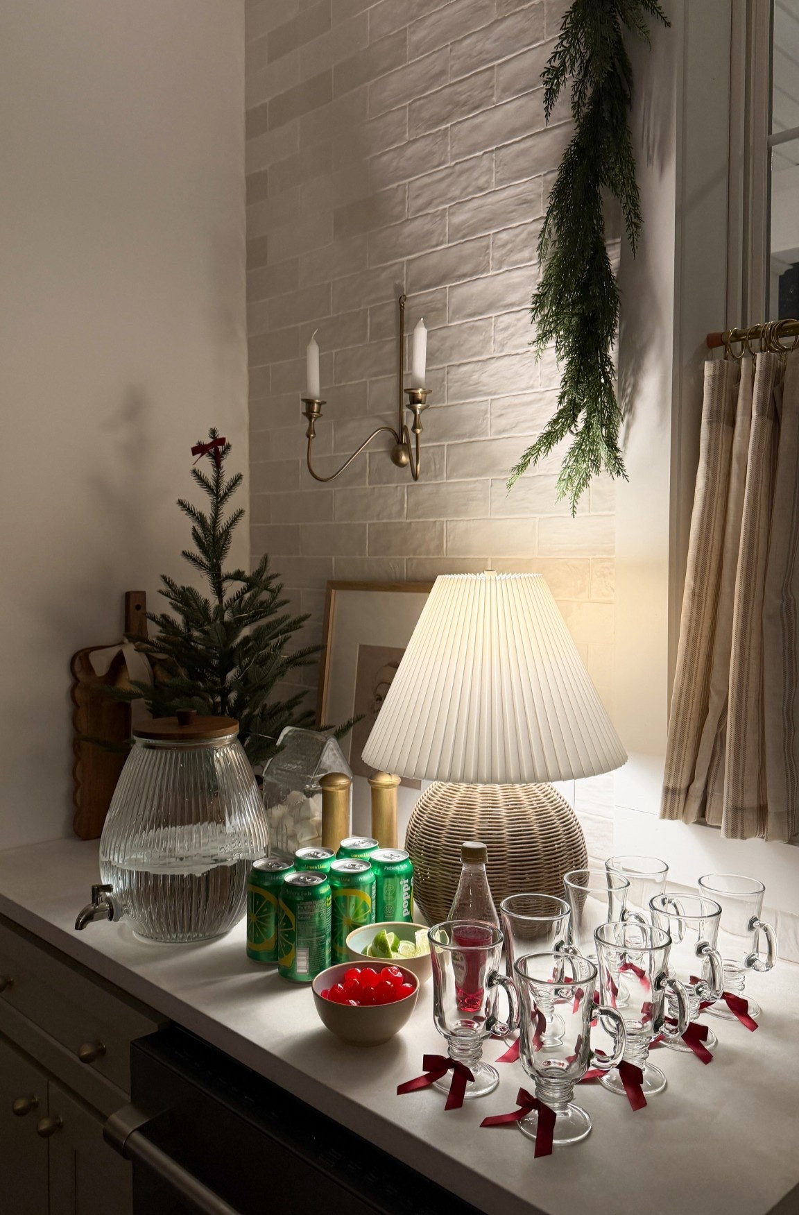 Links to the drink dispenser, candle sconce, and an almost identical lamp! 

#LTKFindsUnder50 #LTKFindsUnder100 #LTKHome