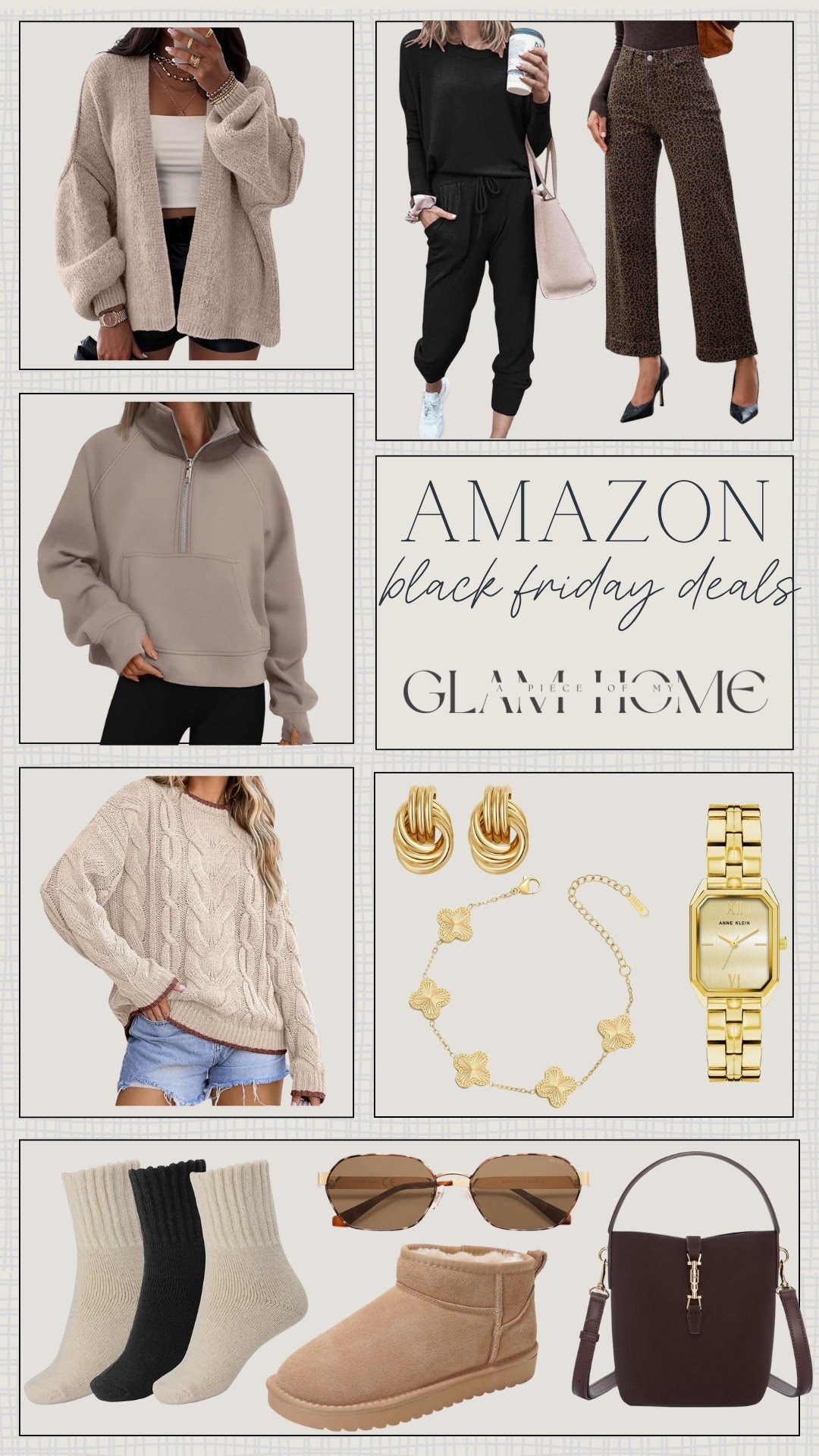 Amazon Black Friday deals! 



Women’s fashion finds, jewelry, gifts for her, sweaters, thanksgiving outfits, Christmas outfits, winter fashion, affordable fashion, matching sets, cheetah, leopard, purse, shoes, socks 

#LTKootd #LTKGiftGuide #LTKSaleAlert