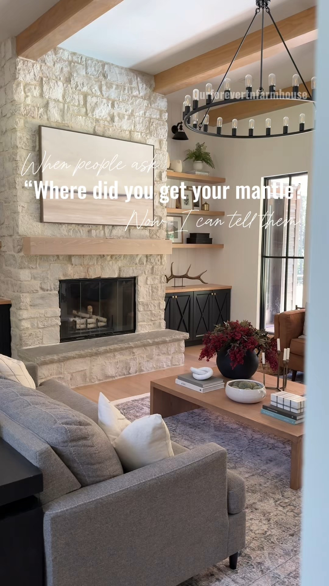 It was definitely time for an upgrade. Our old mantle was just white pine that started to crack and warp, so I'm excited to partner with @Urbandi to share their beautiful selection of fireplace mantels.
We chose the White Oak in White Washed, and I love how it completely changed the look of our living room. Urbandi offers mantels in rustic, distressed, or contemporary styles, available in different colors and sizes to fit your space - and they're super easy to install. You can even order samples to help pick the perfect finish.


#Urbandi #FireplaceMantel #HomeUpgrade #InteriorInspo #LivingRoomDecor #WhiteOak #HomeStyle #MantelGoals #RusticModern #CustomHomeDecor #DecorInspo #HomeDecorIdeas #MantelMakeover #CozyLivingRoom #InteriorDesign

#LTKHome