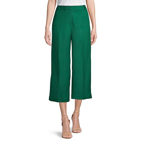 Worthington High Rise Cropped Pants | JCPenney