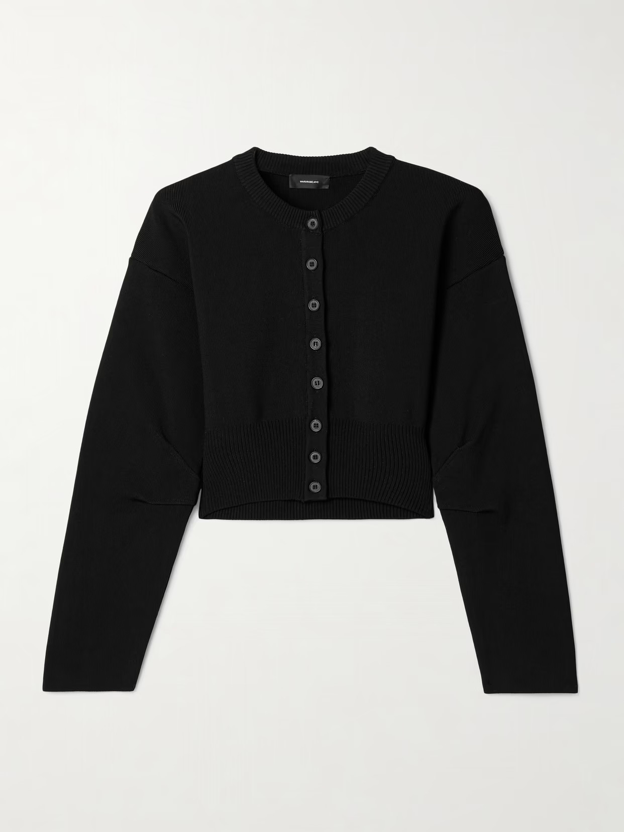WARDROBE. NYC - Knitted Cardigan - Black | NET-A-PORTER (US)