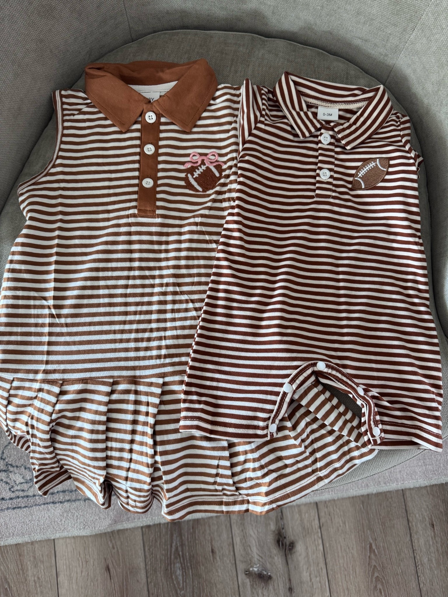 Matching football outfits for girl and boy! 🏈

#LTKBaby #LTKmomlife #LTKKids