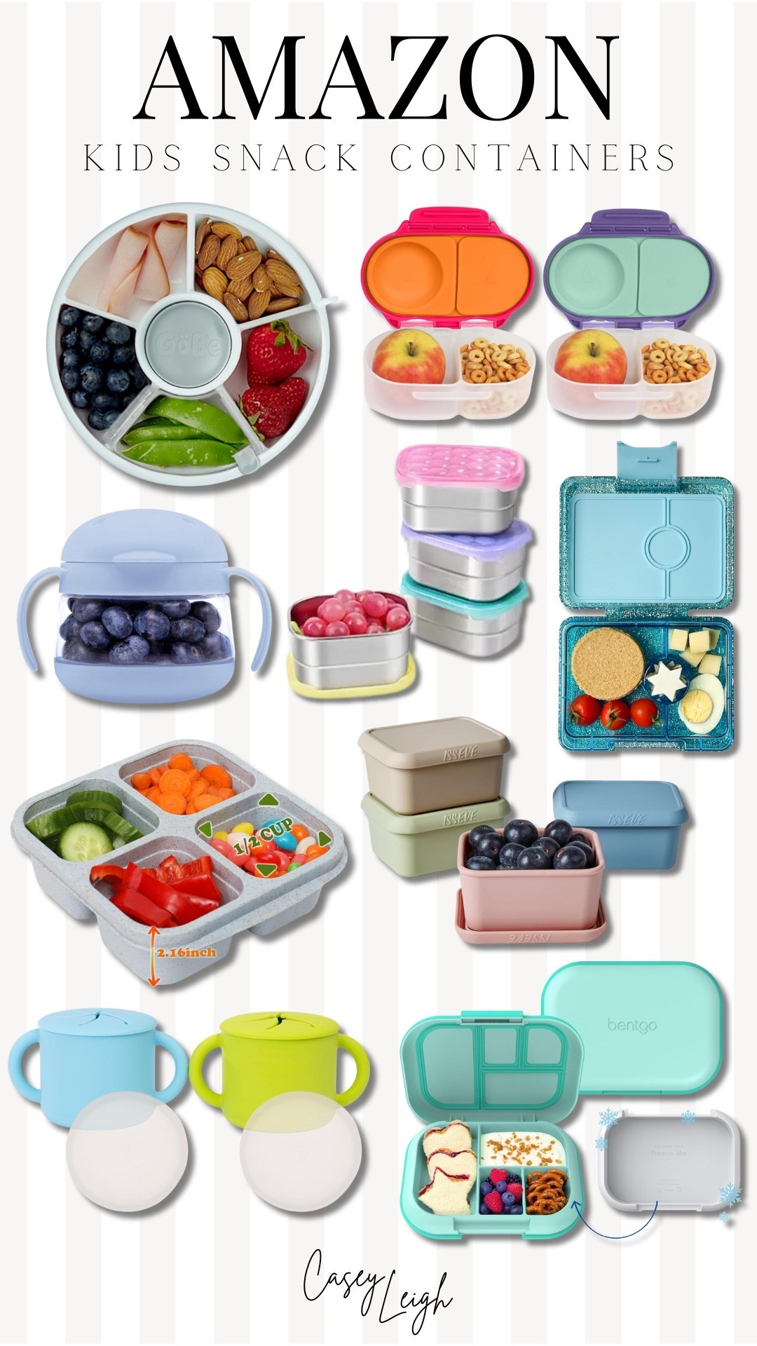 These Amazon containers make packing snacks for littles so much easier. Perfect for daycare, car rides, or park play dates!

#LTKKids #LTKFamily #LTKHome