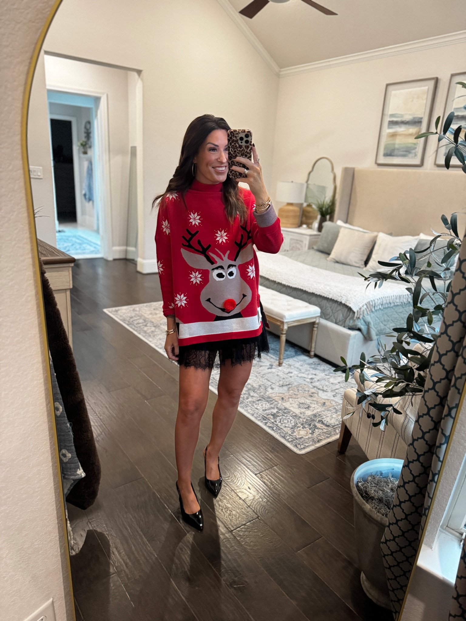 Wearing a small in the sweater and a small in the skort! I’m 5”6 for reference between a 0-2, XS-S. 

#LTKgrwm #LTKootd #LTKSeasonal