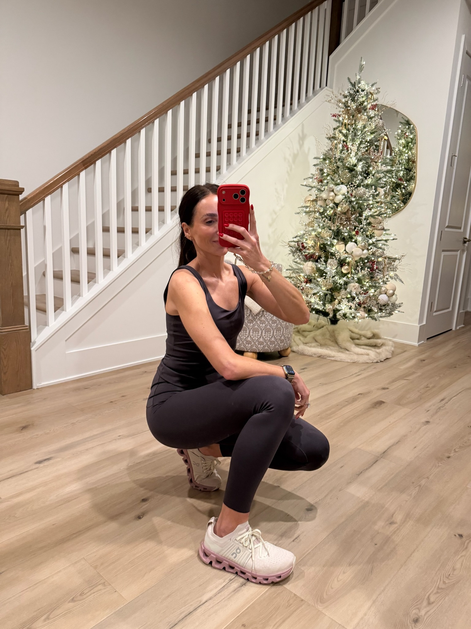 This workout set is so comfy. I love wearing it for casual wear or a workout! Use code ANNAMSPANX to save! 

Workout wear, Spanx leggings, Spanx outfits, athleisure for women, gym outfit inspo, women's compression leggings, annabrstyle 

#LTKootd #LTKfitnessgoals #LTKActive