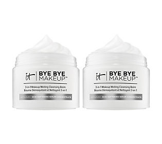 IT Cosmetics Bye Bye Makeup 3-in-1 Melting Balm Cleansing Duo | QVC