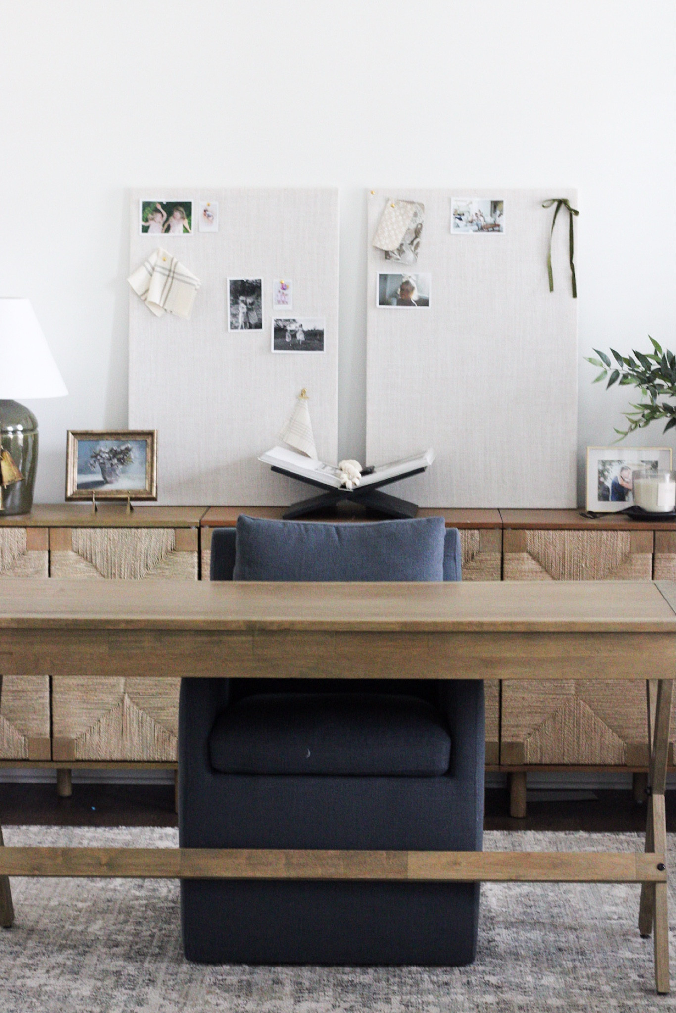 Office for her, desk decor, office chair, pin boards, study decor, navy chair 

#LTKHome #LTKWorkwear #LTKSaleAlert