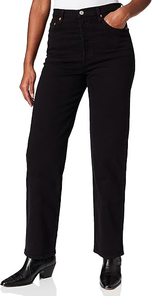 Levi's Ribcage Straight Ankle Women's Jeans | Amazon (UK)