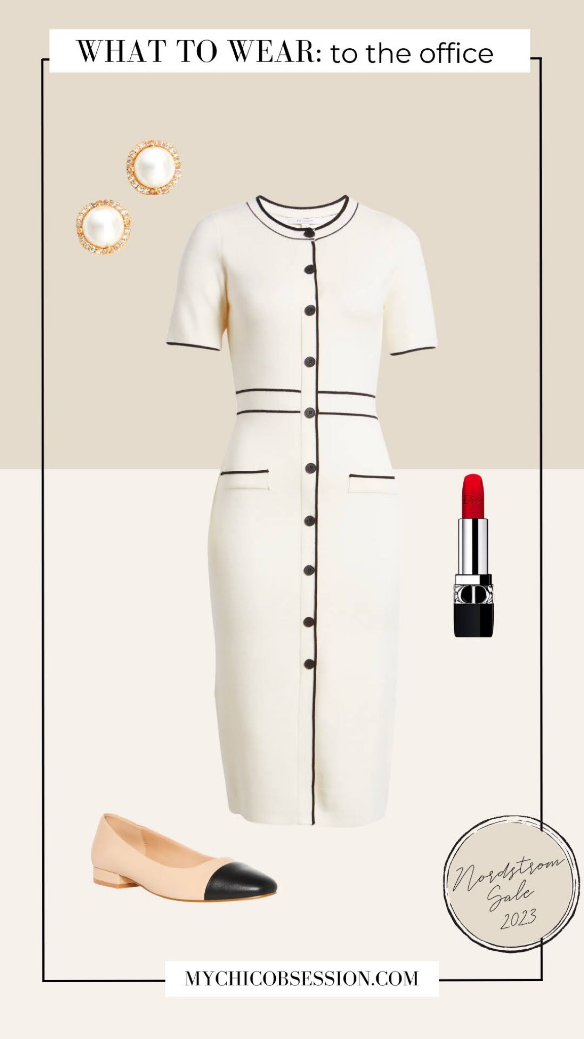 The Nordstrom sale is almost here! There are a lot of great deals this year on super chic clothes. 

Wondering how you can actually style the clothes? Here’s a complete outfit that you can wear to the office - put together with only sale items!

#LTKsalealert #LTKstyletip #LTKxNSale