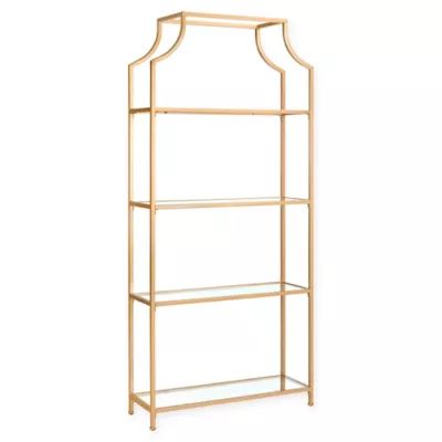 Safavieh Slater 4 Tier Etagere in Gold | Bed Bath & Beyond