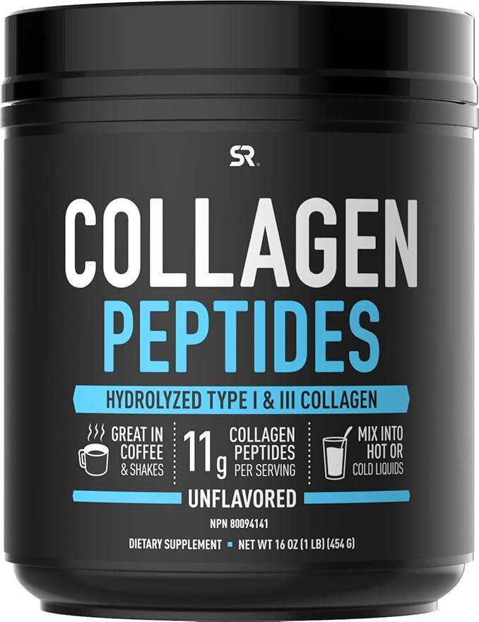 Collagen Peptides Powder | Non-GMO Verified, Certified Paleo Friendly and Gluten Free - Unflavore... | Amazon (US)
