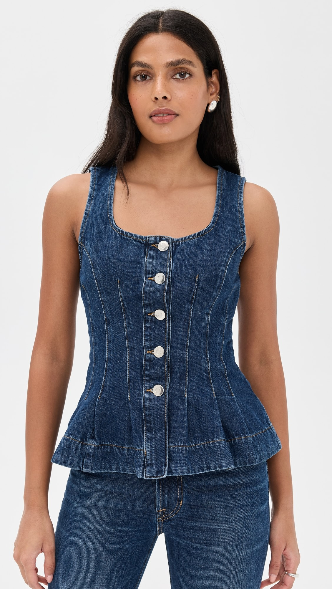 Valentina Denim Top | Shopbop