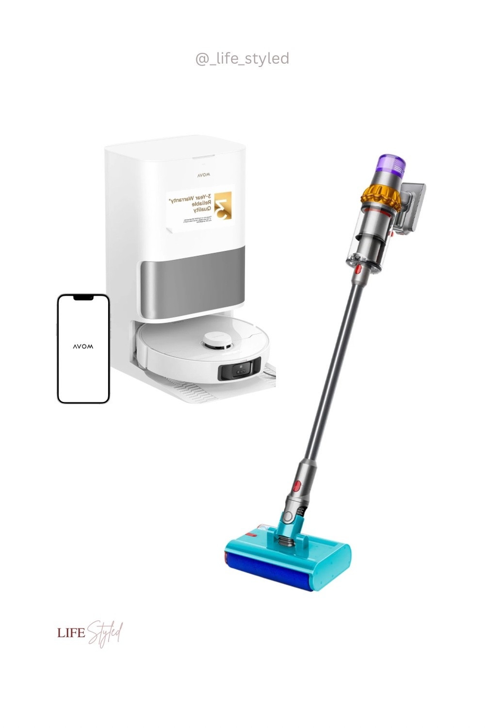 Upgrade your home, level unlocked 💫
High-end vacuum with wet & dry cleaning + smart vacuum = the ultimate home glow. Perfect for gifting or keeping.

#LTKHome #LTKGiftGuide #LTKSaleAlert
