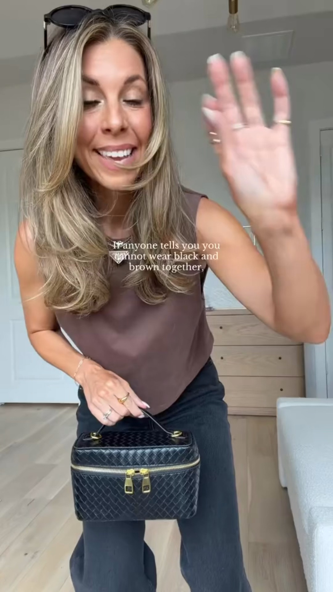 Loving this brown and black combo 

#LTKootd #LTKdayinmylife #LTKgrwm