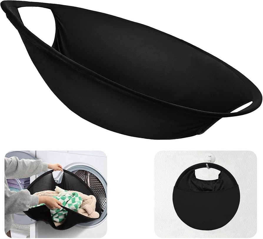 1 Pcs Collapsible Laundry Basket, Pop-up Laundry Hamper,26in Collapsible Basket,compact And Conve... | Amazon (US)