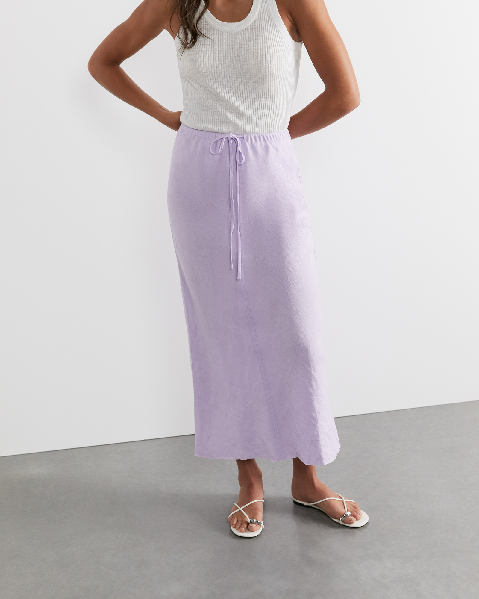 Marcie Easy Linen Slip Skirt | JAG (Australia & New Zealand)
