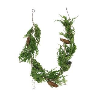 6ft. Pine Leaf & Pinecone Christmas Garland by Ashland® | Michaels Stores