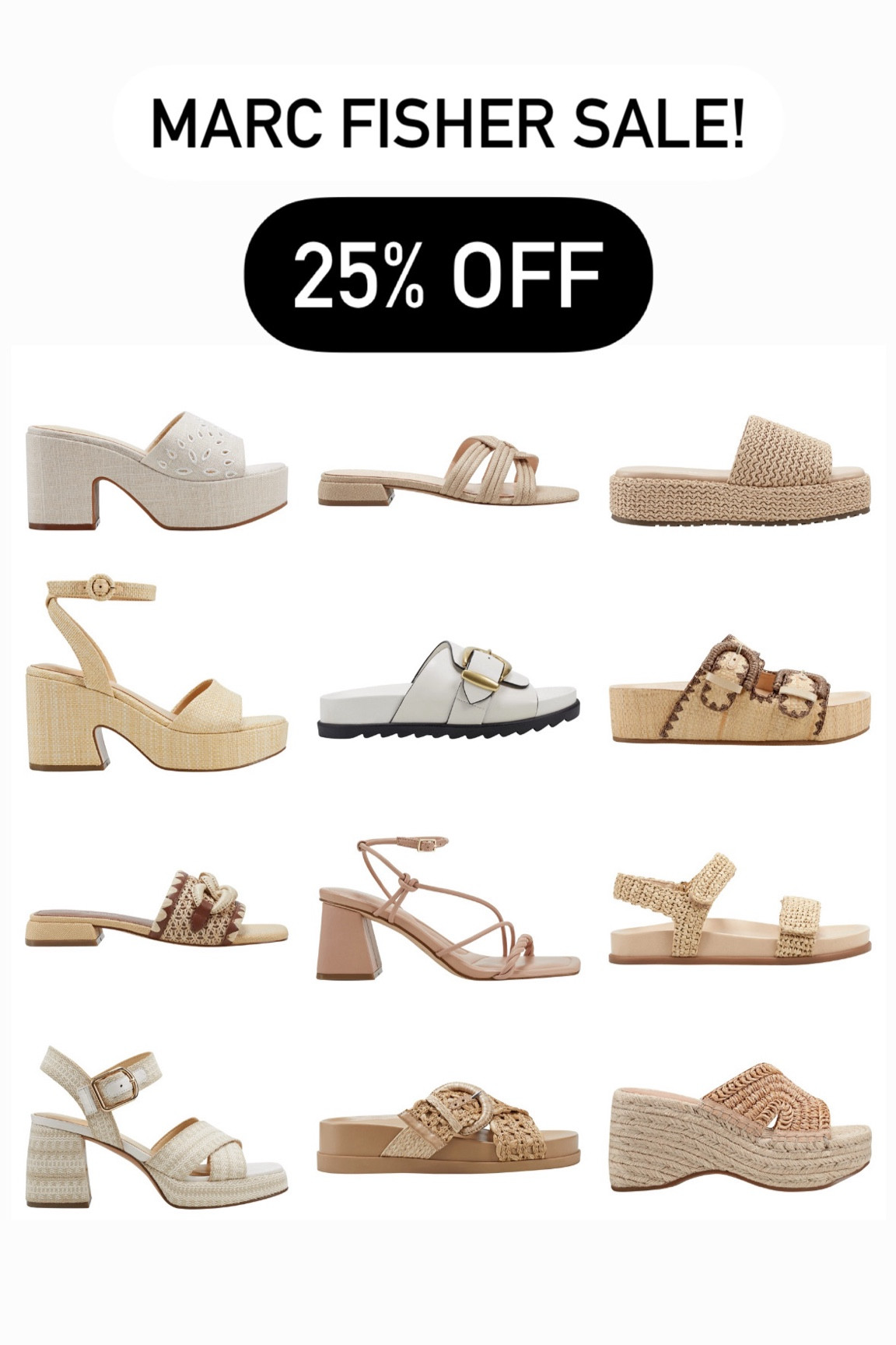 Marc fisher sale! 25% off with code FRIENDSSQUAD

#LTKsalealert #LTKshoecrush #LTKfindsunder100
