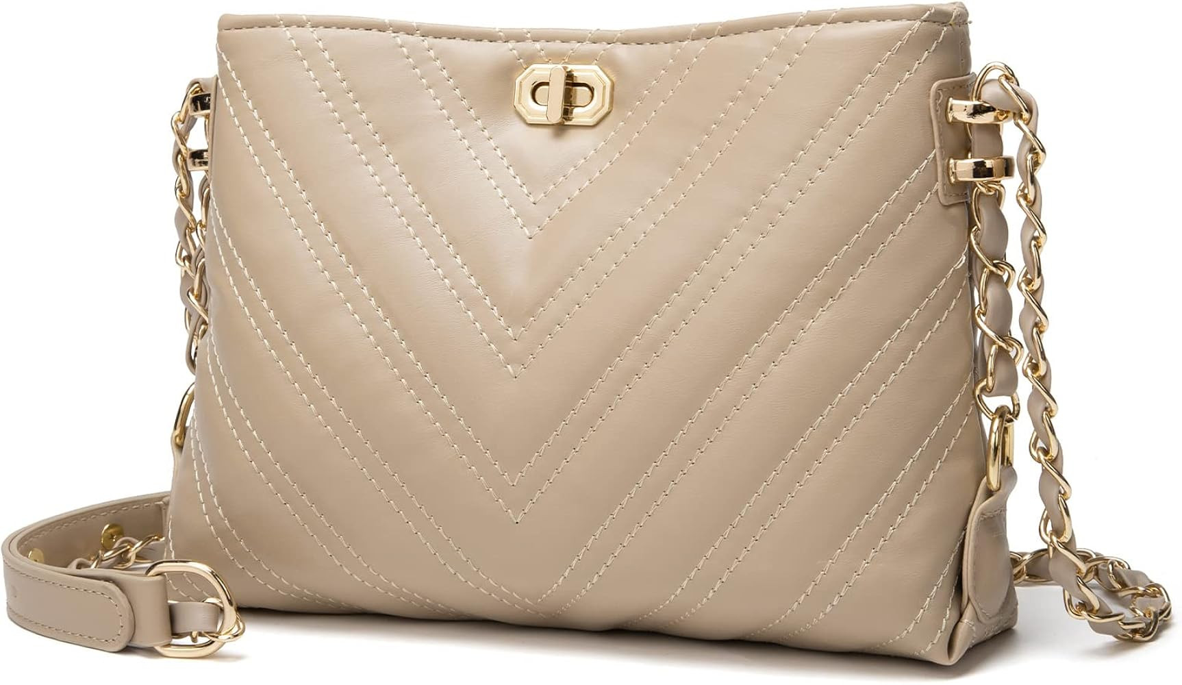 Small Crossbody Bags for Women Purses Fashion Leather Lightweight Handbags Shoulder Bag | Amazon (US)