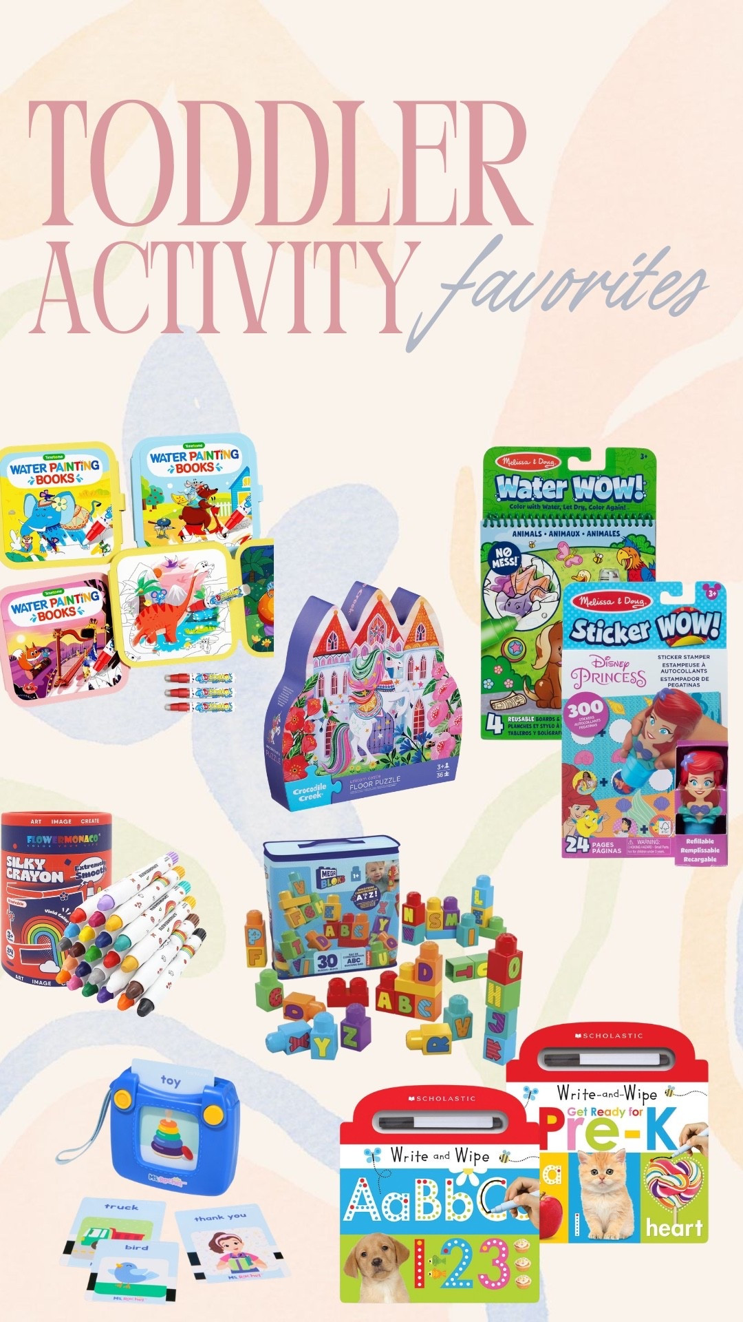 Screen-free toddler activities my girls love!