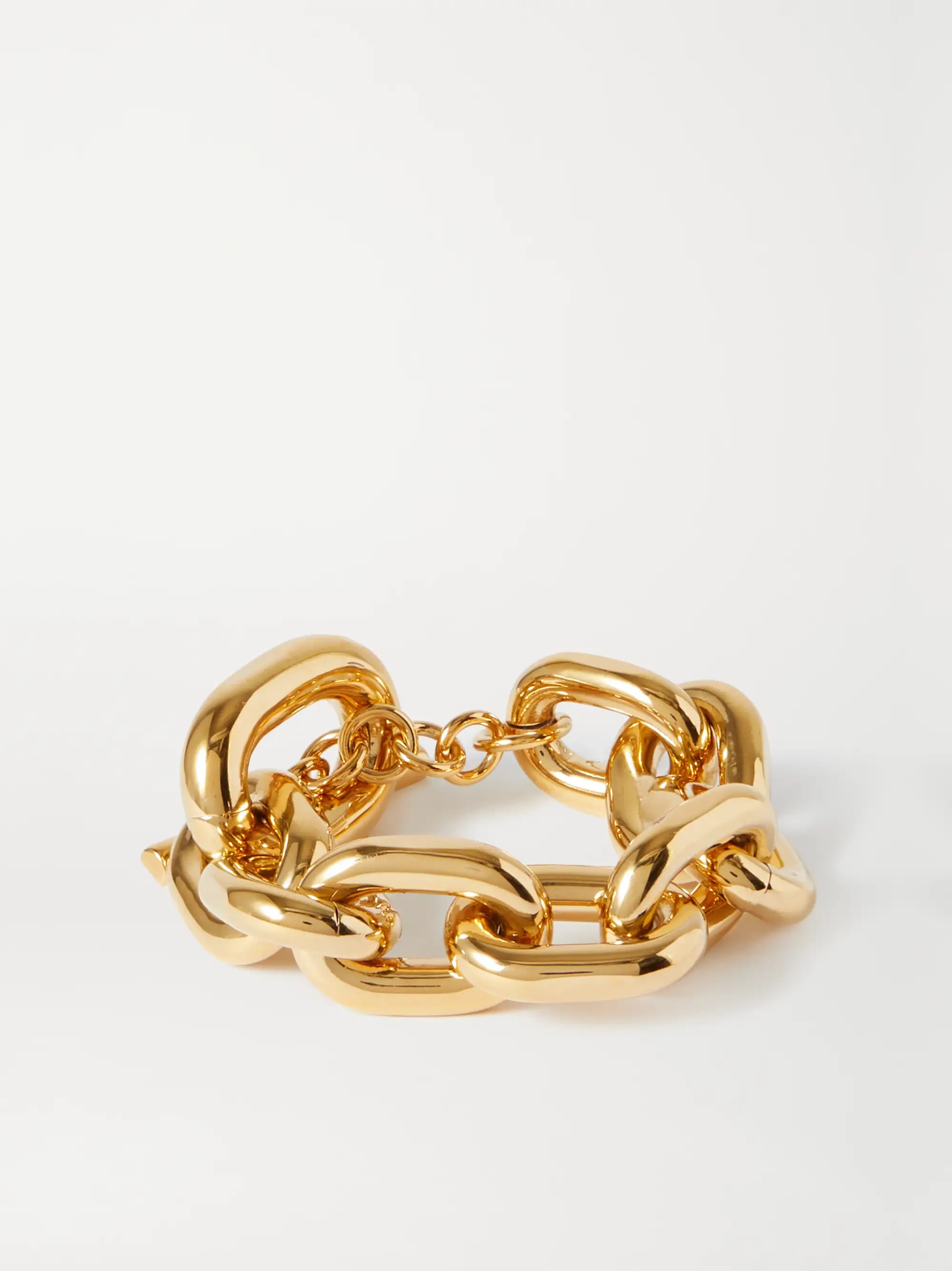 XL Link gold-tone bracelet | NET-A-PORTER (US)
