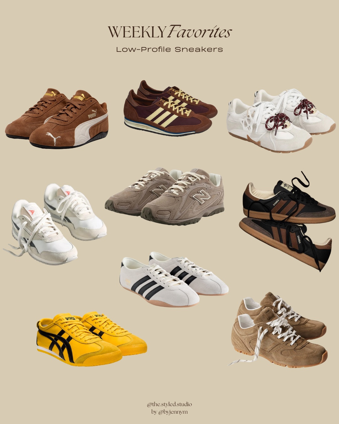 This week’s Weekly Favorites is all about low-profile sneakers 👟 Sleek, minimal, and retro-inspired, these are the pairs that make everyday outfits feel effortlessly cool

#LTKStyleTip #LTKActive #LTKShoeCrush
