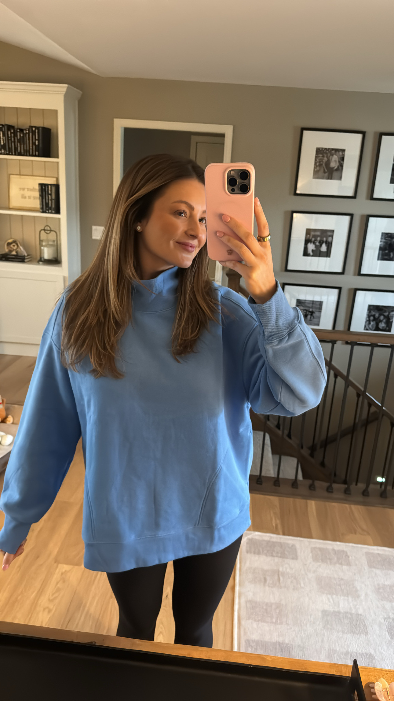 The coziest sweatshirt & leggings from Aerie! 

 #LTKSpringSale #LTKootd #LTKActive