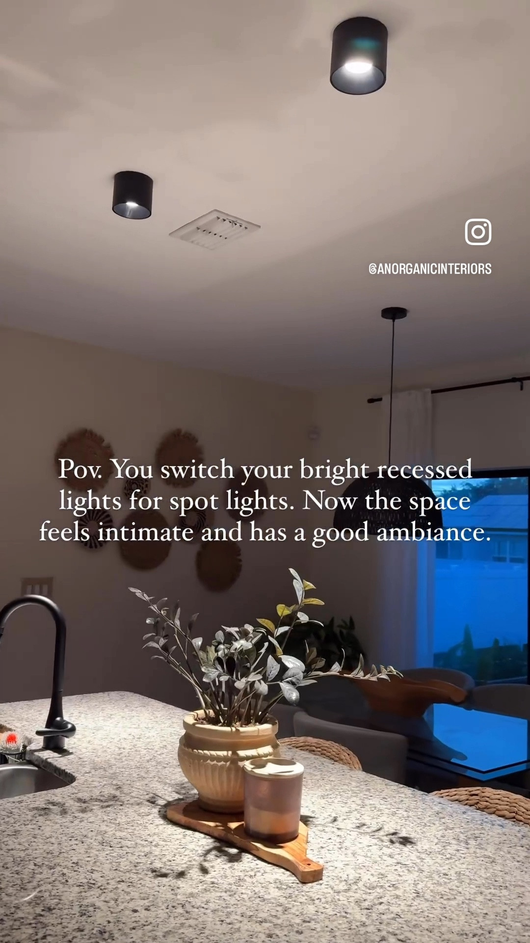 And now I want to replace all my recessed lights for spot lights 🤩😭

They changed the vibe completely and were affordable ✨ 

#LTKVideo #LTKFindsUnder100 #LTKHome