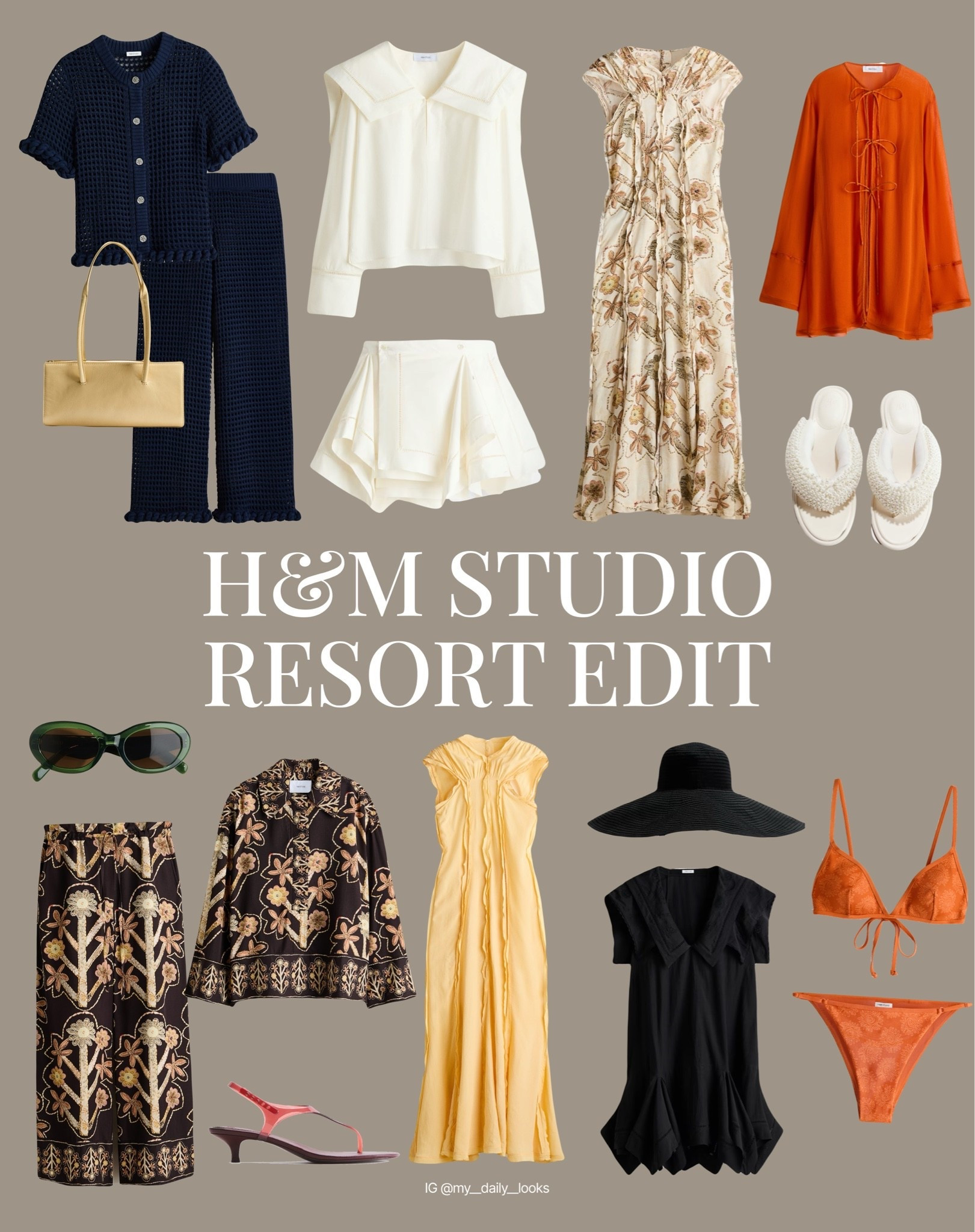 H&M Studio Resort Edit 🖤

Tags: Summer style, summer outfits, summer inspo, kaftan dress, long dress, linen shorts, linen shirt, holiday, vacation, beach holiday, vacation outfits beach, resort wear 2026.

#LTKsummer #LTKstyletip #LTKswimwear