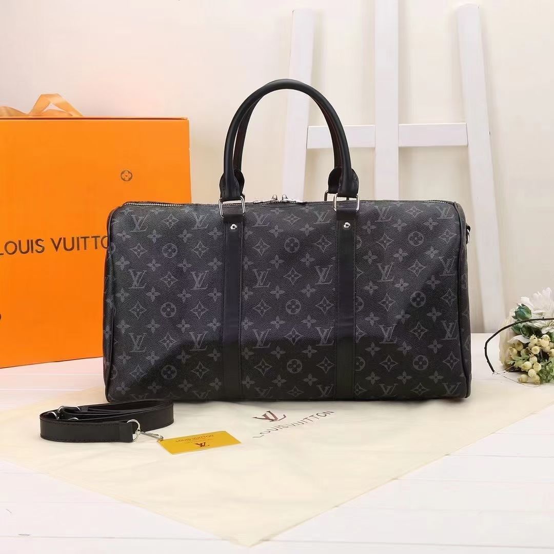 Designers fashion duffel bags luxury men female travel bags leather onthego handbags large capaci... | DHGate