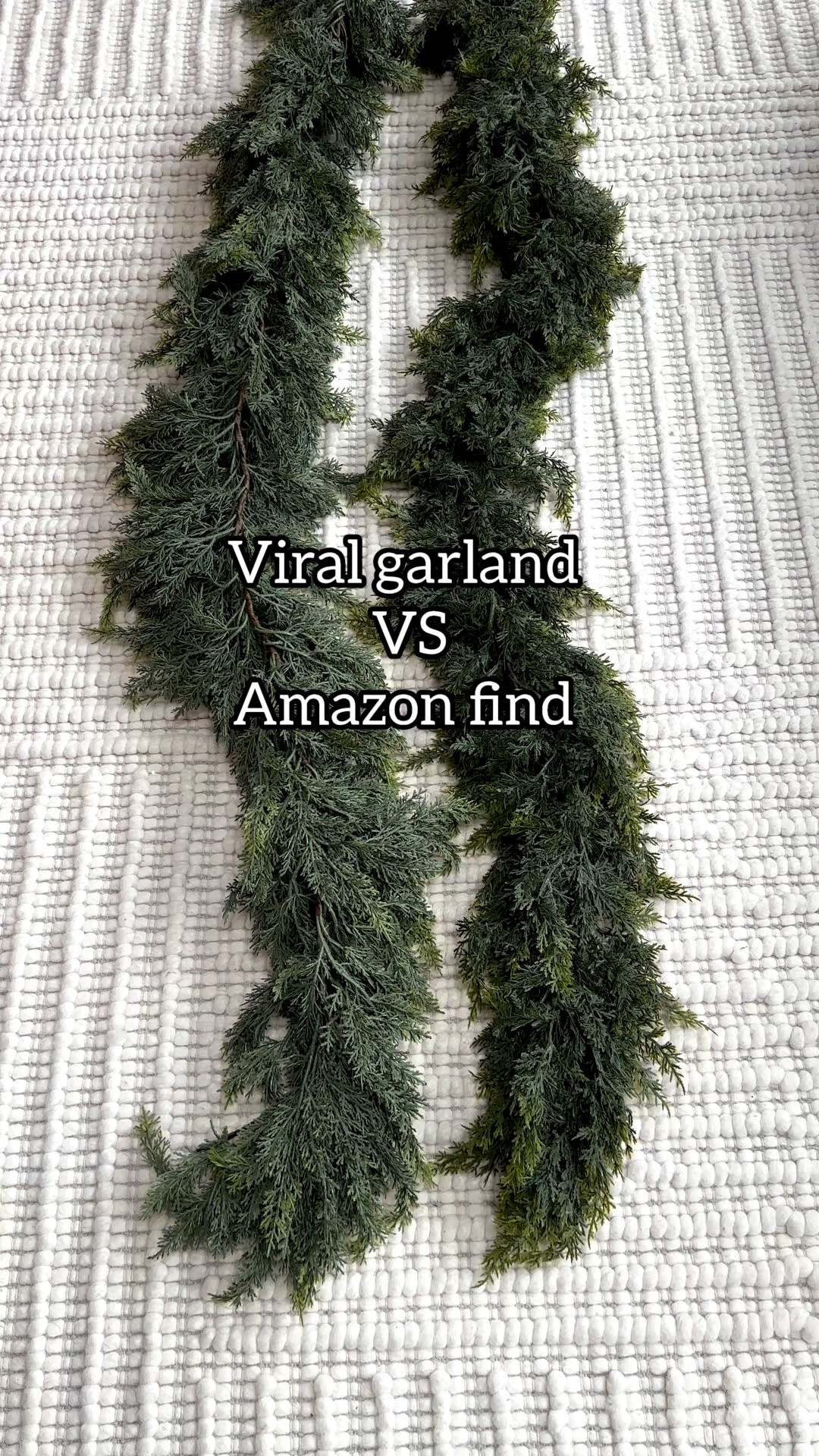 Amazon dupe cedar garland 

#LTKHoliday #LTKCyberWeek #LTKHome
