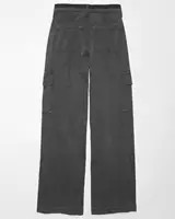 AE Dreamy Drape Stretch Cargo Super High-Waisted Baggy Wide-Leg Pant | American Eagle Outfitters (US & CA)