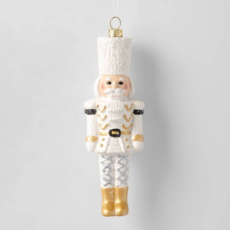 Plastic Nutcracker with Gold Belt Christmas Tree Ornament - Wondershop&#8482; | Target