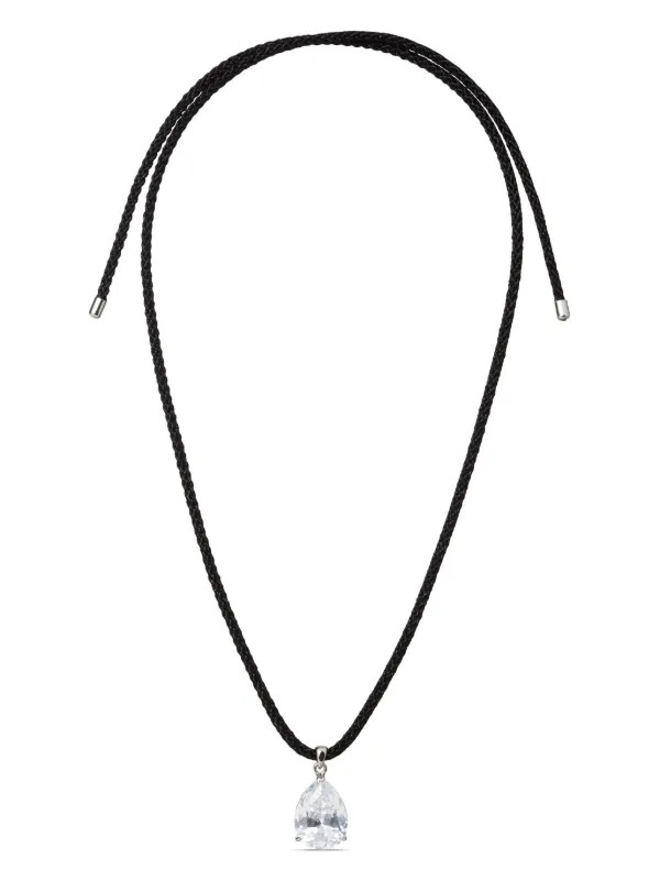 Roxanne Assoulin The Black Tie Pendant Necklace - Farfetch | Farfetch Global