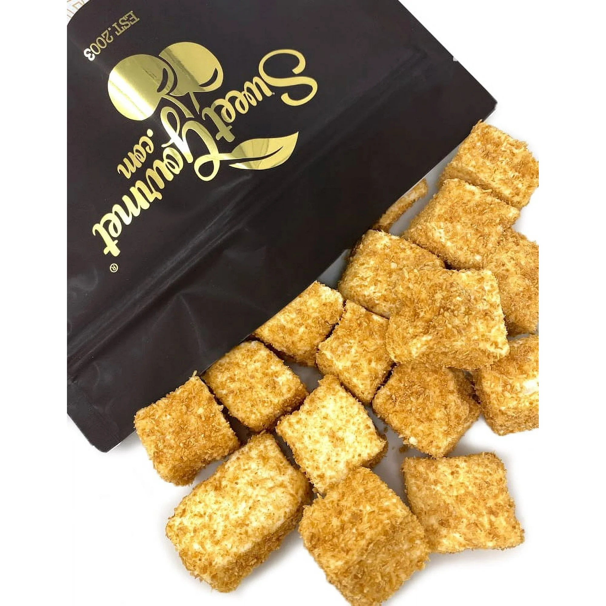 SweetGourmet Toasted Coconut Marshmallow Cubes | 1 Pound | Walmart (US)