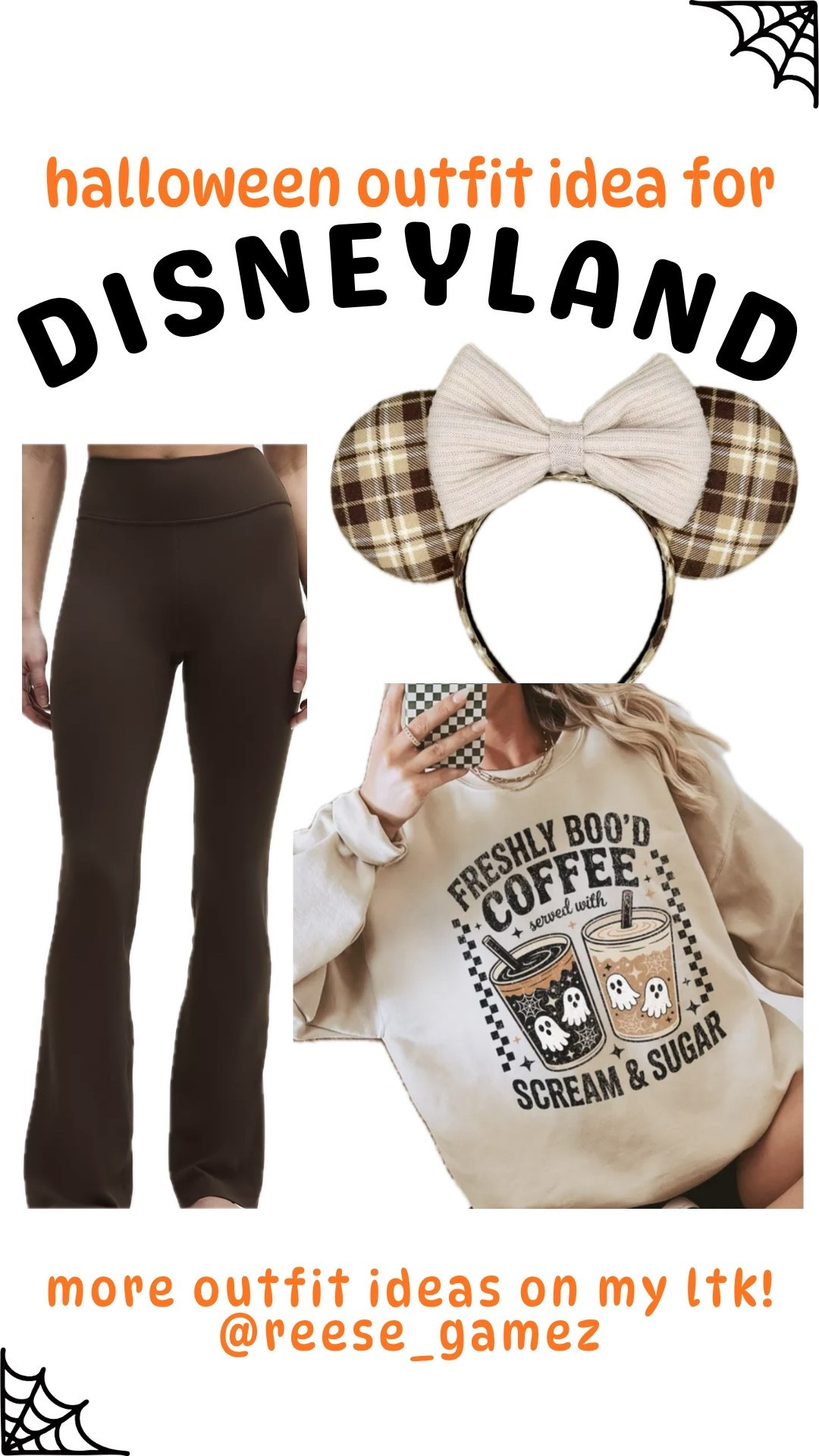 disney halloween outfit 🧡 halloween mickey ears, fall mickey ears, plaid mickey ears, pumpkin crewneck, fall crewneck

#LTKootd #LTKSeasonal #LTKTravel