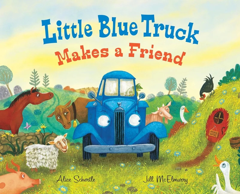 Little Blue Truck: Little Blue Truck Makes a Friend : A Friendship Book for Kids (Hardcover) | Walmart (US)