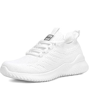 Akk Womens Athletic Walking Shoes - Memory Foam Lightweight Tennis Sports Shoes Gym Jogging Slip ... | Amazon (US)