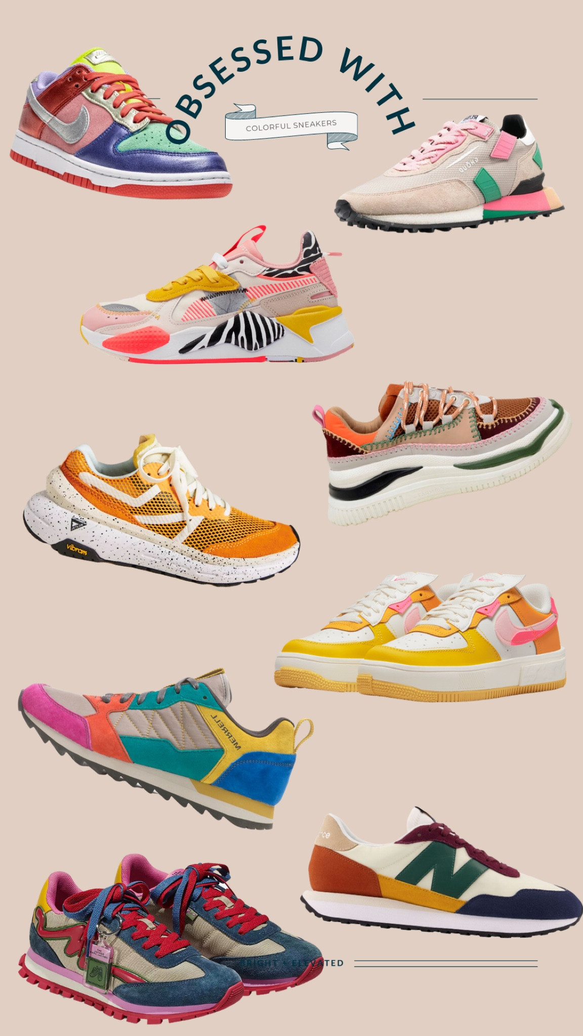 Colorful sneakers

#LTKshoecrush