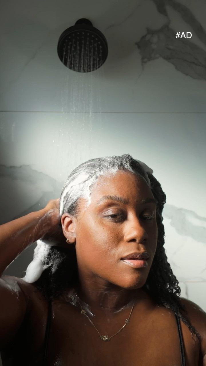 #ad Wash day lineup for this braid-out using @mielleorganics Lavender & Lychee Shampoo + Conditioner My texture doesn’t follow one pattern, so hydration and scalp care are always the focus. This combo leaves my hair soft, defined, and healthy without overcomplicating it. @target #MielleOrganics #TargetPartner #targetstyle  #MiCurl