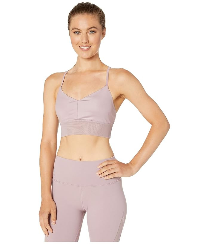 ALO Lavish Bra (Dusted Plum Glossy/Dusted Plum) Women's Bra | Zappos