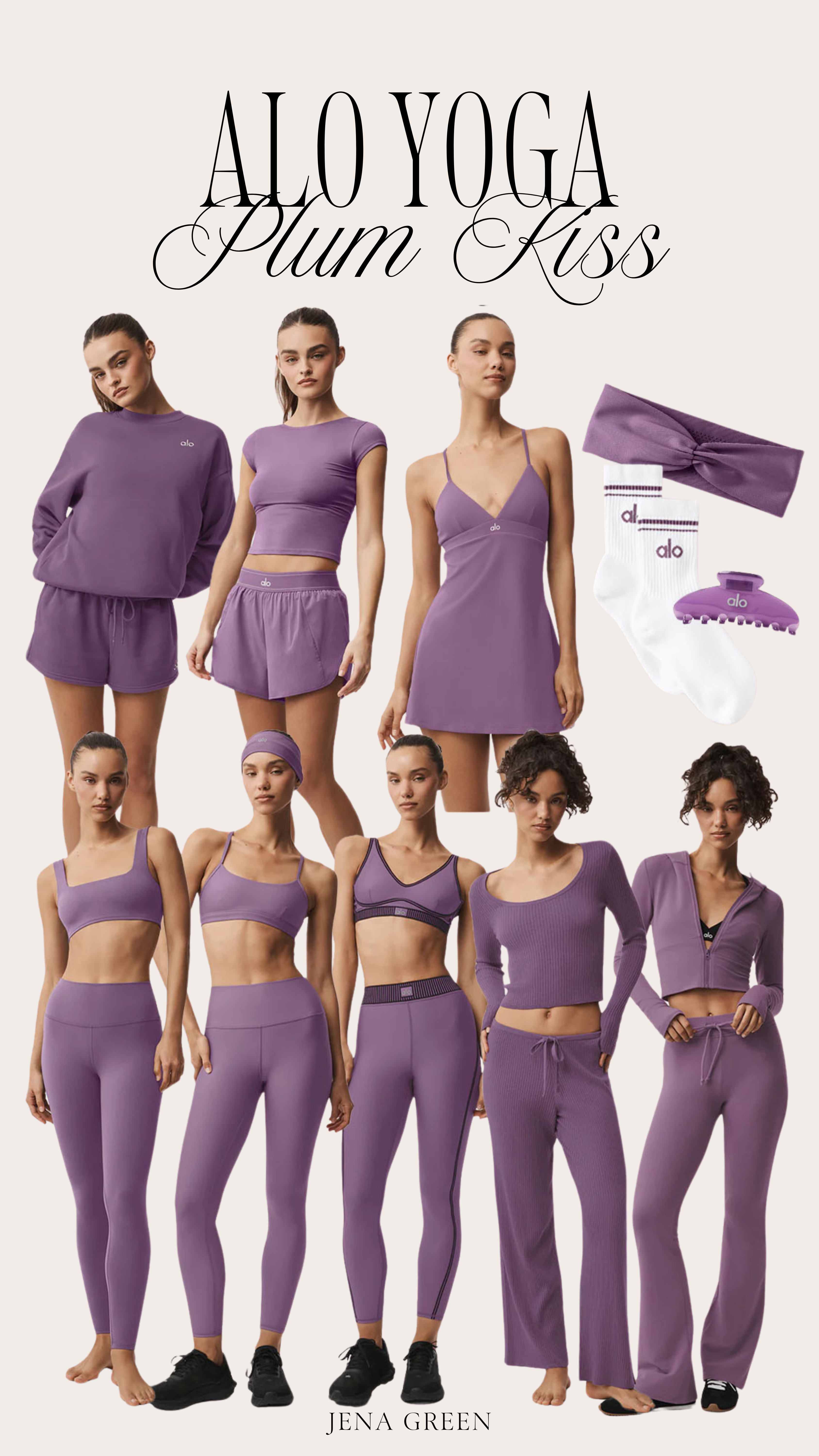 Alo Yoga Plum Kiss | Alo Yoga Athleisure | Alo Yoga Athletic Wear | Alo Yoga New Color  

 #LTKootd #LTKSeasonal #LTKActive