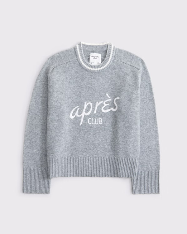 Women's The A&F Madeline Crew Sweater | Women's Clearance | Abercrombie.com | Abercrombie & Fitch (US)