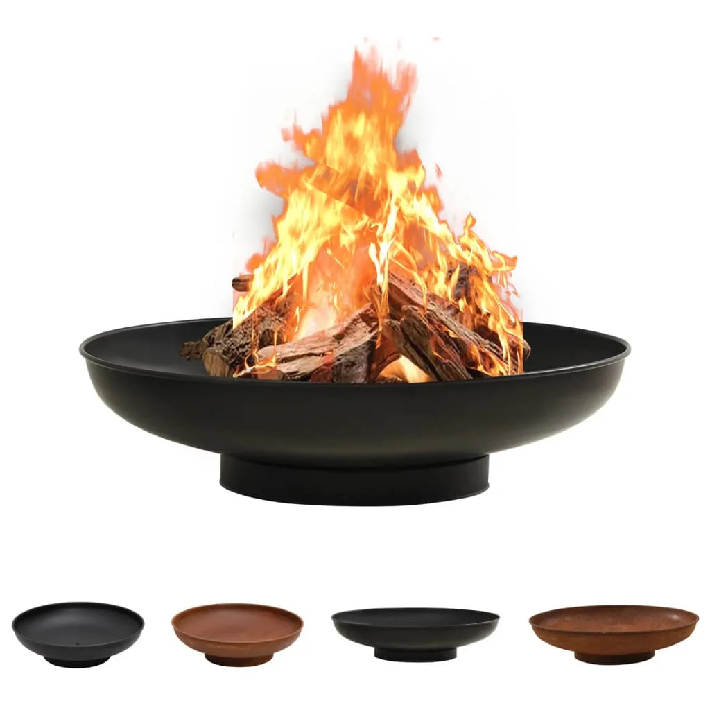 vidaXL Fire Pit Fireplace Outdoor Patio Heater Garden Furnace Fire Bowl Steel | Walmart (US)