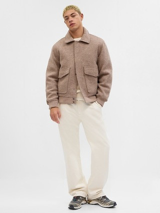 Wool Patch-Pocket Jacket | Gap (US)