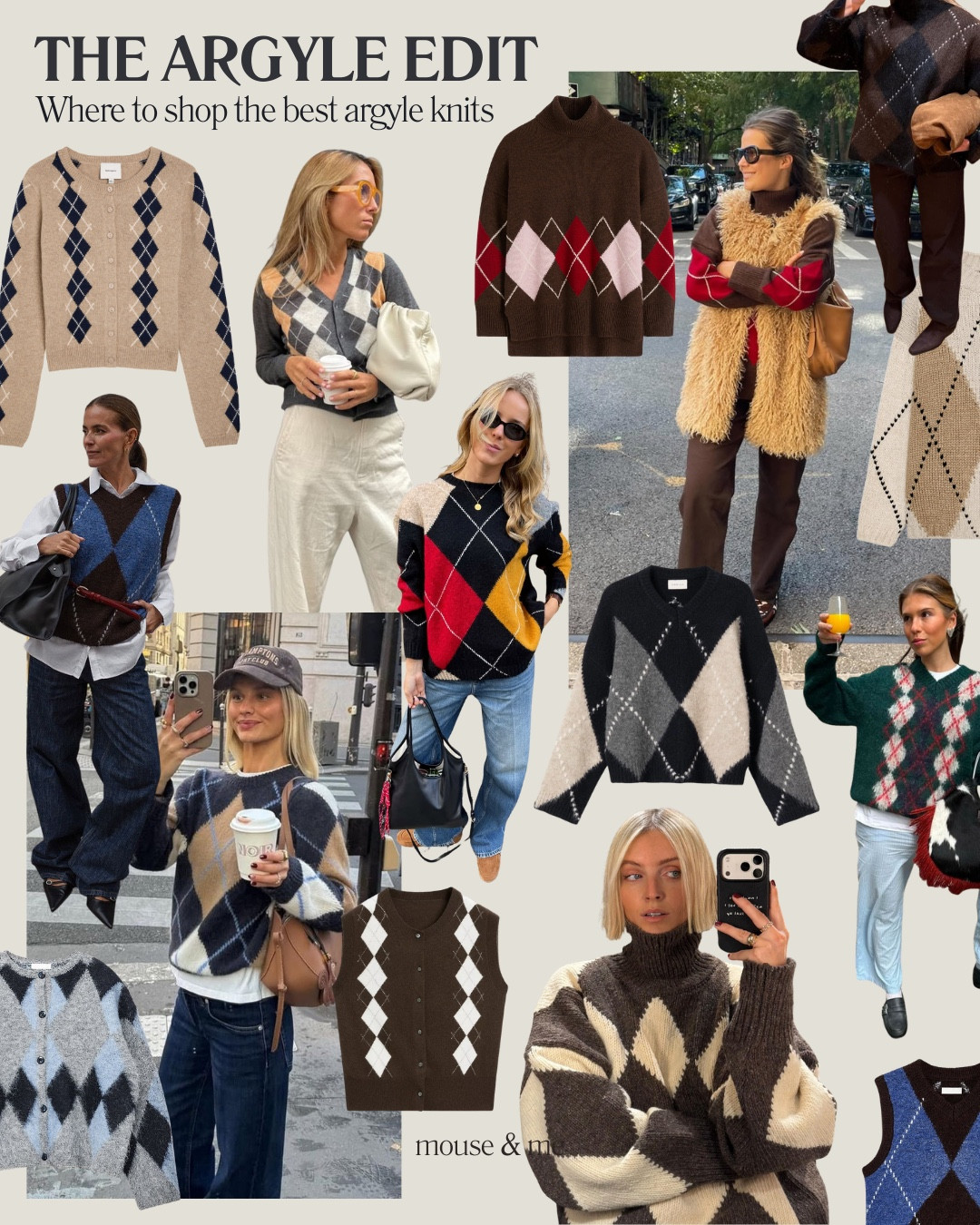 Pssstt 🤫 Argyle is here to stay ✨🪡 swipe for part 2 of the coolest sweaters, cardigans & sweater vests in argyle on the block right now 👉

#argyle #argylesweater #knitwear #cardigan #sweatervest 

[where to shop the best argyle sweaters for winter 2026]

#LTKuk #LTKwinter